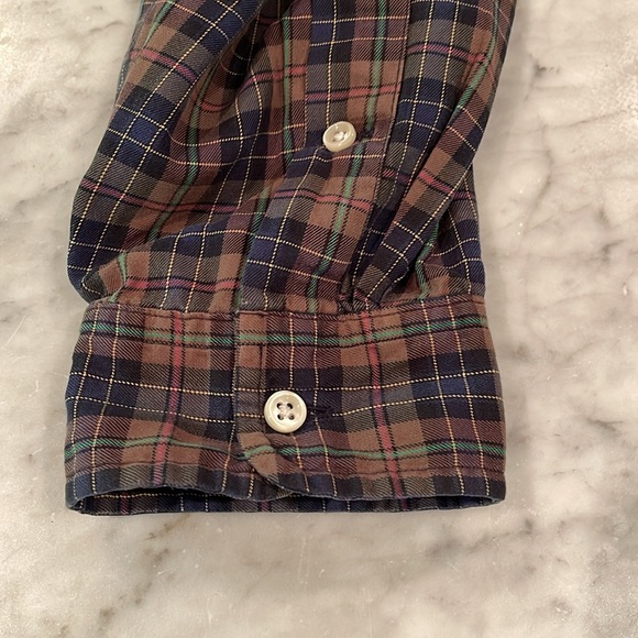 Ralph Lauren Classic Fit Plaid Button Down - Picture 2 of 12